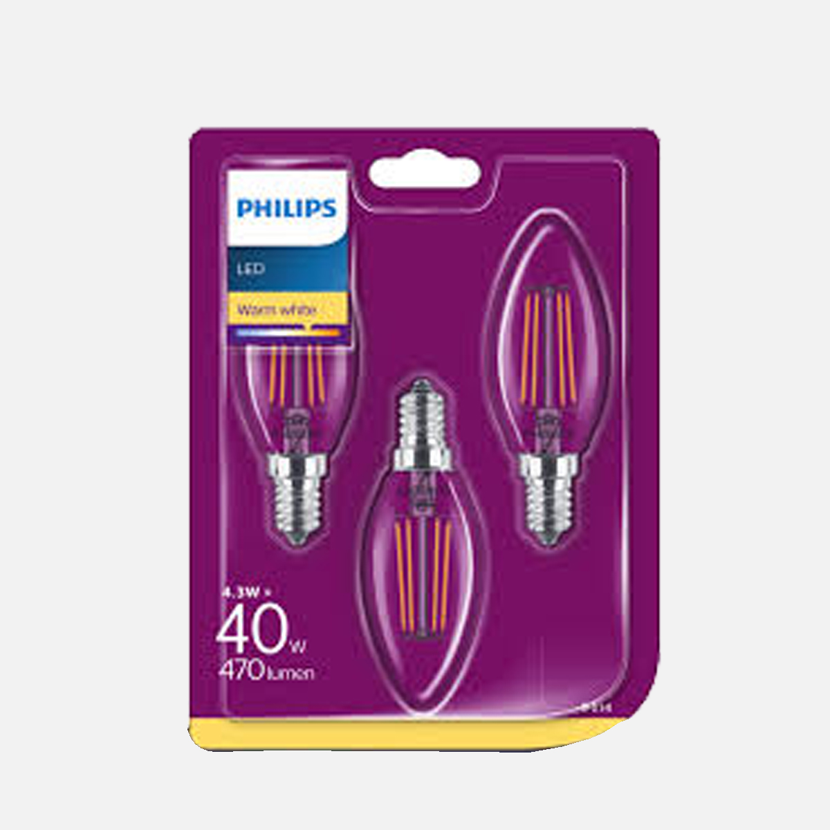 Philips Classic 40 W Klasik E14 Duy Led Ampul Bauhaus