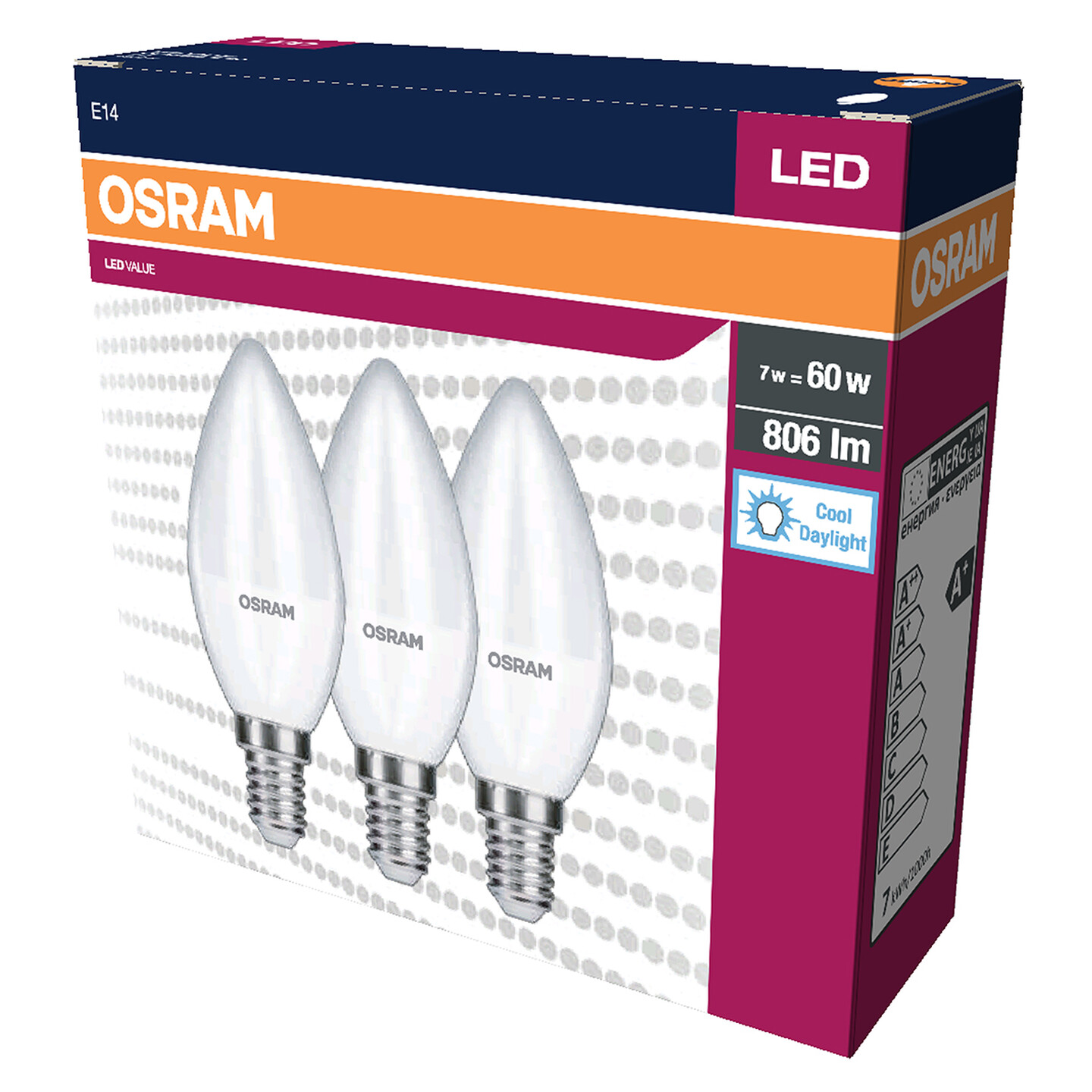 Osram Klasik Mum W Beyaz Mum E Duy L Led Ampul Bauhaus