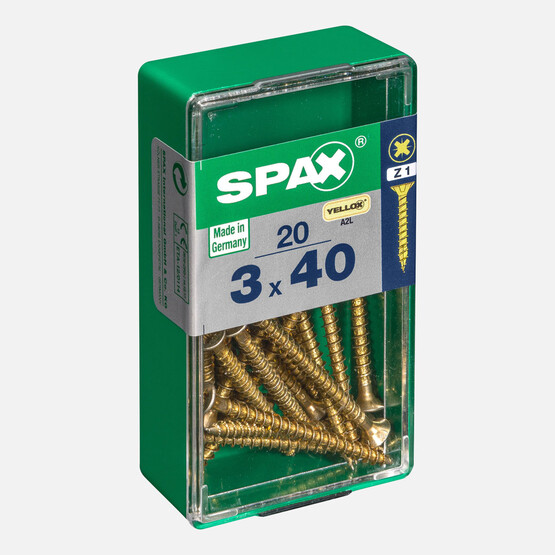 SPAX Havşa Vida Sarı 3X40       