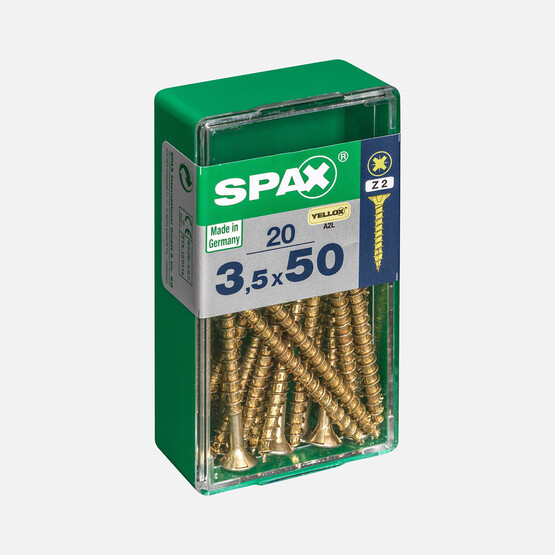 SPAX Havşa Vida Sarı 3.5X50     