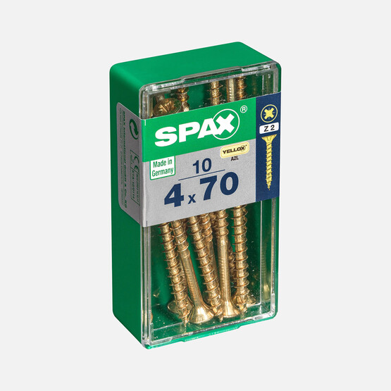 SPAX Havşa Vida Sarı 4X70       