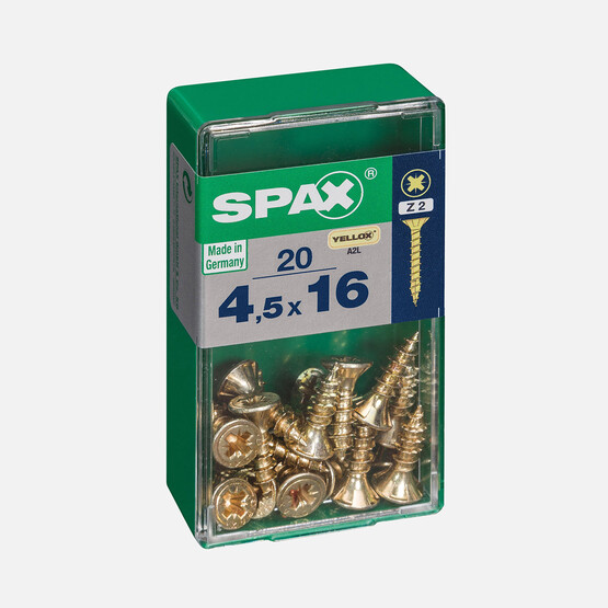 SPAX Havşa Vida Sarı 4.5X16     