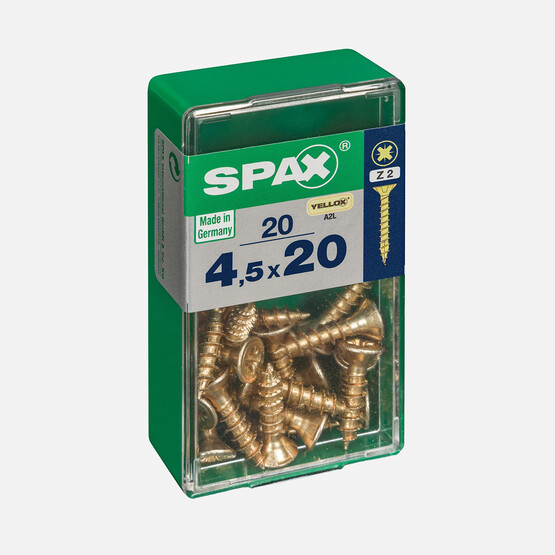 SPAX Havşa Vida Sarı 4.5X20     