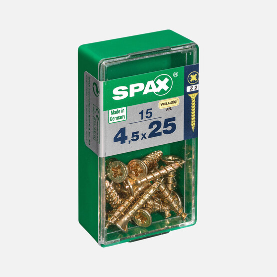 SPAX Havşa Vida Sarı 4.5X25     