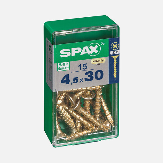 SPAX Havşa Vida Sarı 4.5X30     