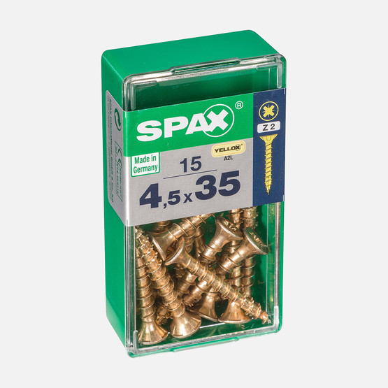 SPAX Havşa Vida Sarı 4.5X35    