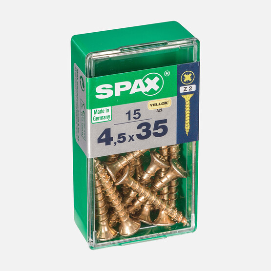 SPAX Havşa Vida Sarı 4.5X35     