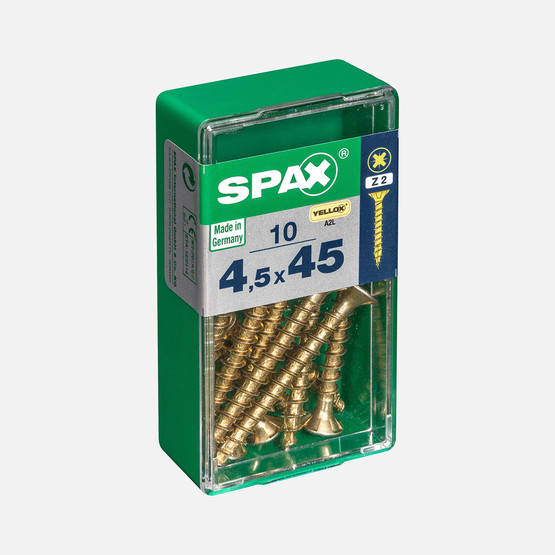 SPAX Havşa Vida Sarı 4.5X45    