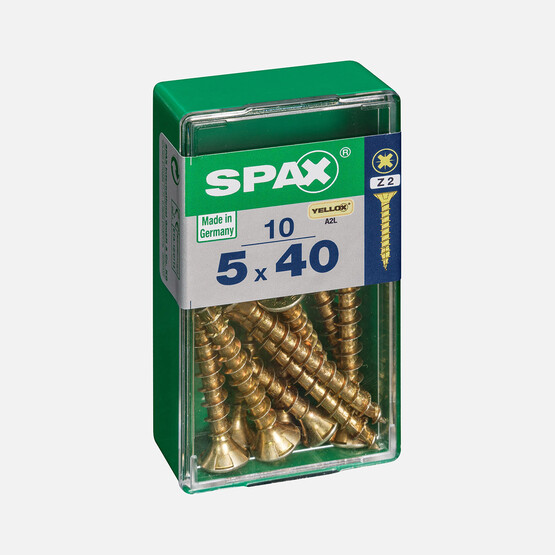 SPAX Havşa Vida Sarı 5X40       