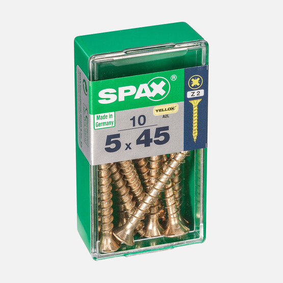 SPAX Havşa Vida Sarı 5X45       