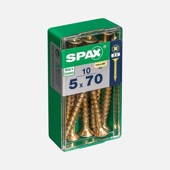 SPAX Havşa Vida Sarı 5X70       