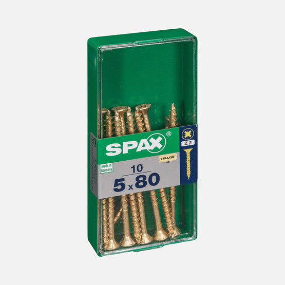 SPAX Havşa Vida Sarı 5X80      