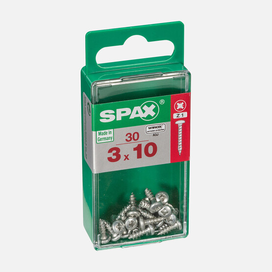 SPAX Yuvarlak Başla Vida 3X10         