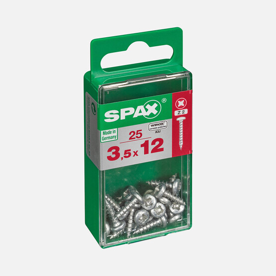 SPAX Yuvarlak Başla Vida 3.5X12       
