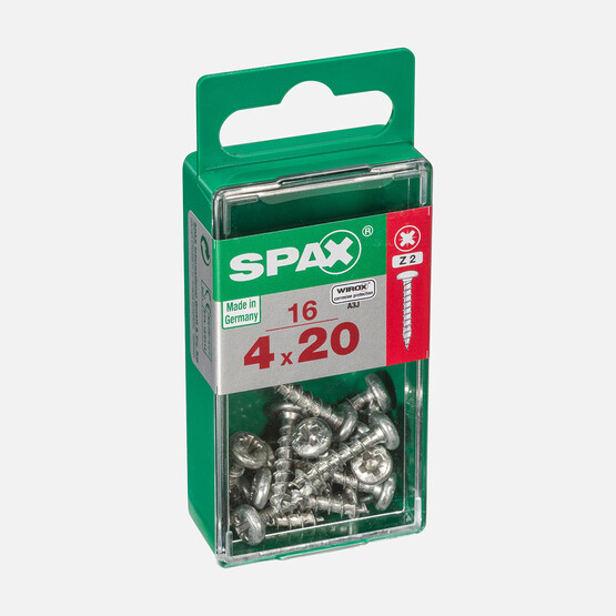 SPAX Yuvarlak Başla Vida 4X20         