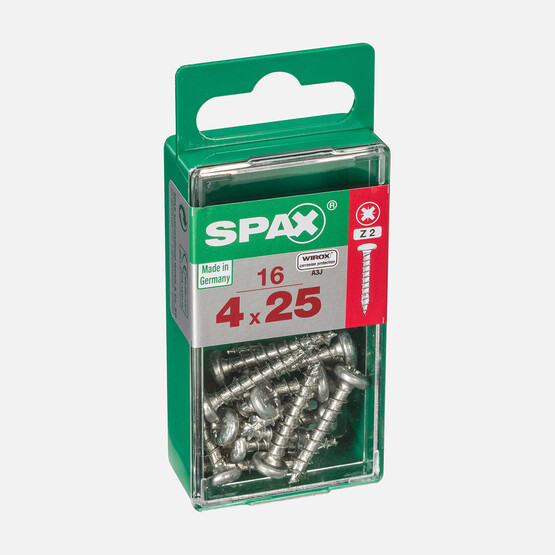 SPAX Yuvarlak Başla Vida 4X25         