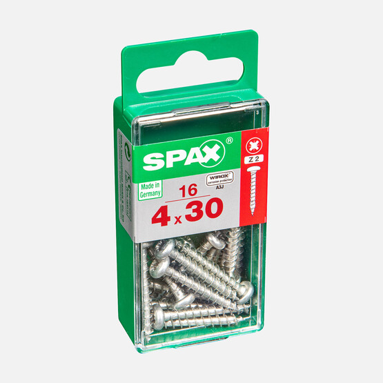SPAX Yuvarlak Başla Vida 4X30         
