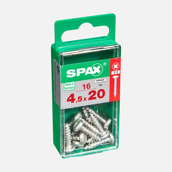 SPAX Yuvarlak Başla Vida 4.5X20       