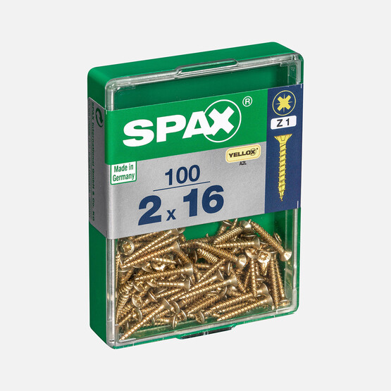 SPAX Havşa Vida Sarı 2X16       