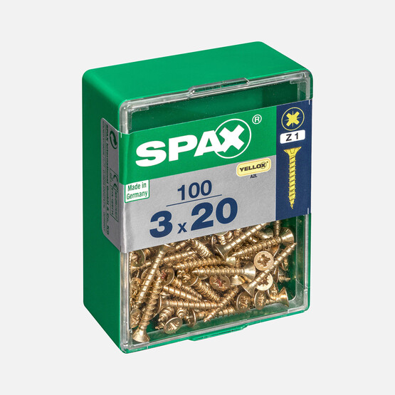 SPAX Havşa Vida Sarı 3X20       