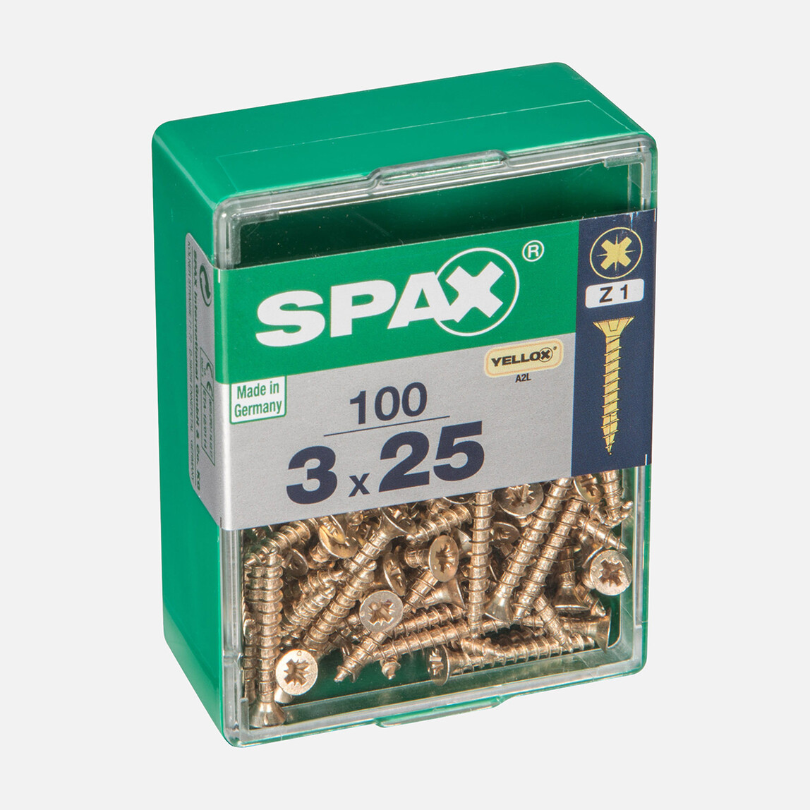    SPAX Havşa Vida Sarı 3X25        