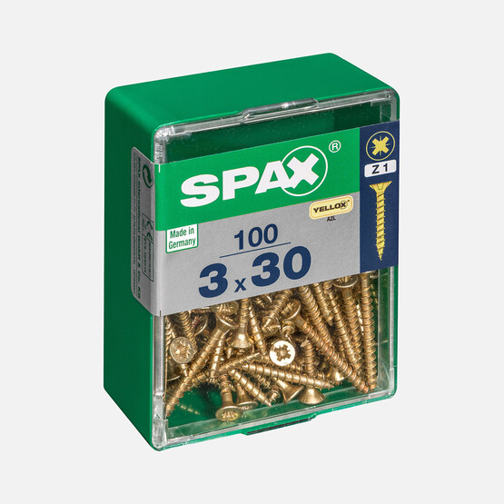 SPAX Havşa Vida Sarı 3X30       