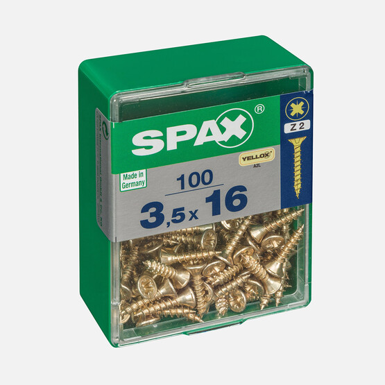 SPAX Havşa Vida Sarı 3.5X16     