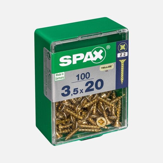 SPAX Havşa Vida Sarı 3.5X20     
