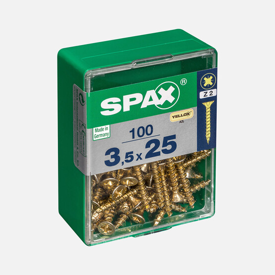SPAX Havşa Vida Sarı 3.5X25     