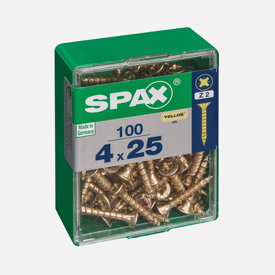 SPAX Havşa Vida Sarı 4X25       