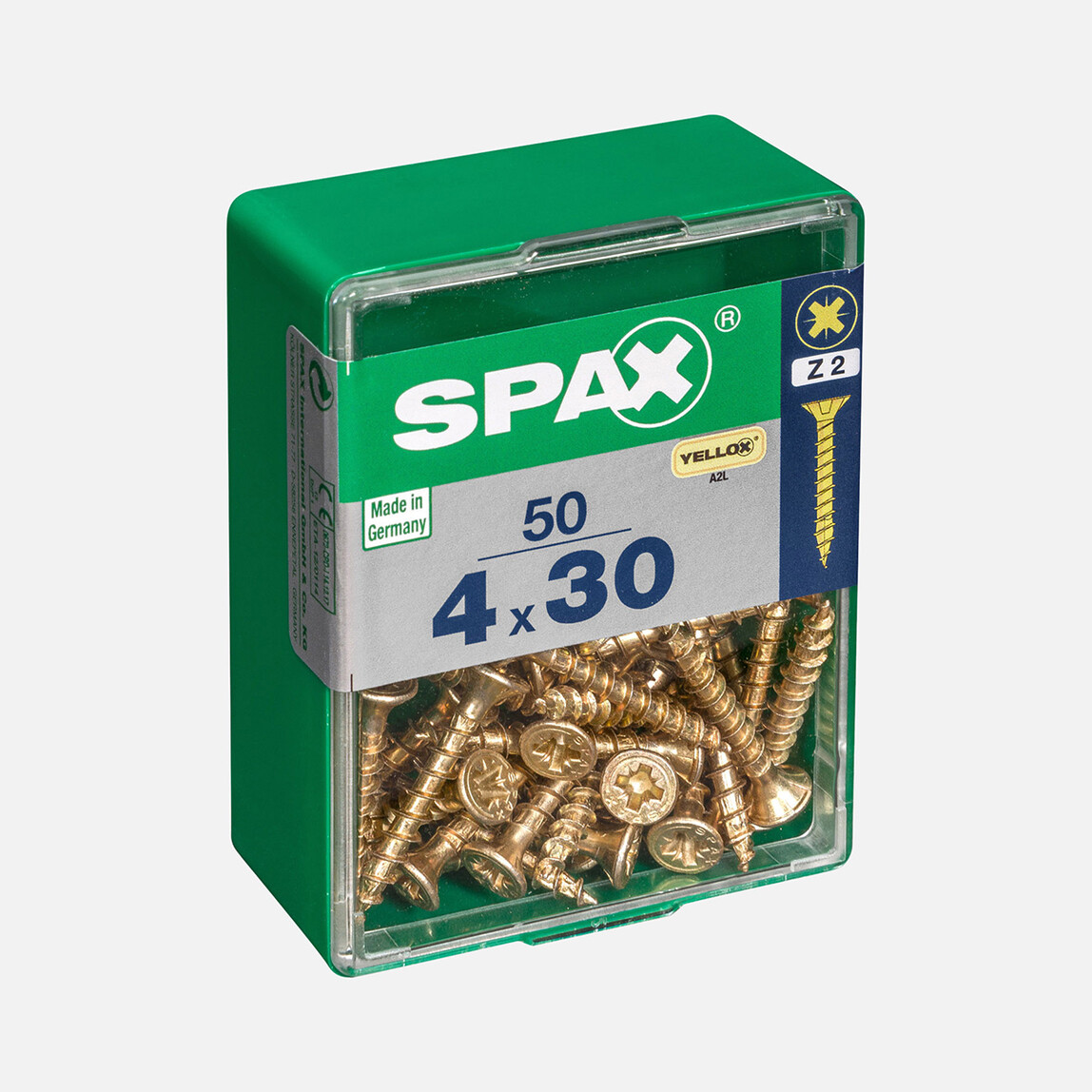    SPAX Havşa Vida Sarı 4X30        
