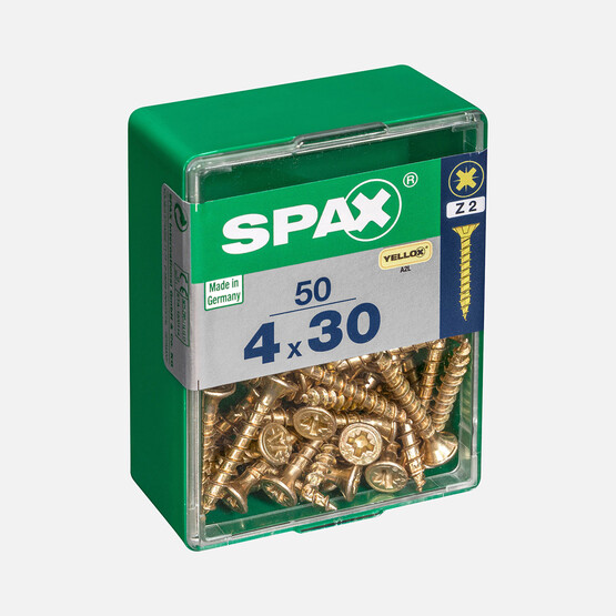 SPAX Havşa Vida Sarı 4X30       