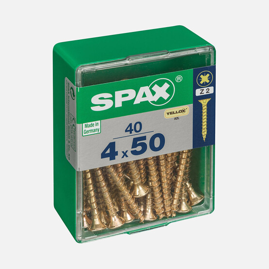 SPAX Havşa Vida Sarı 4X50       