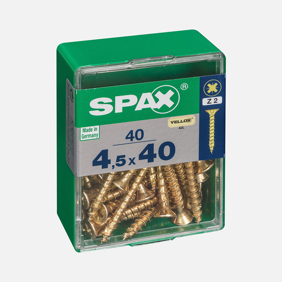 SPAX Havşa Vida Sarı 4.5X40    