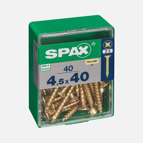 SPAX Havşa Vida Sarı 4.5X40     