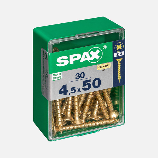 SPAX Havşa Vida Sarı 4.5X50    