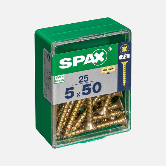 SPAX Havşa Vida Sarı 5X50       