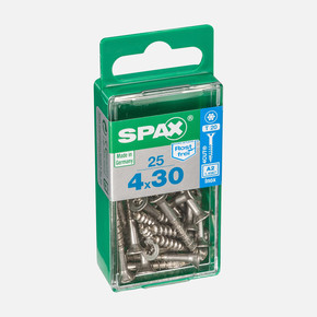 SPAX Havşa Vida Paslanmaz 4X30