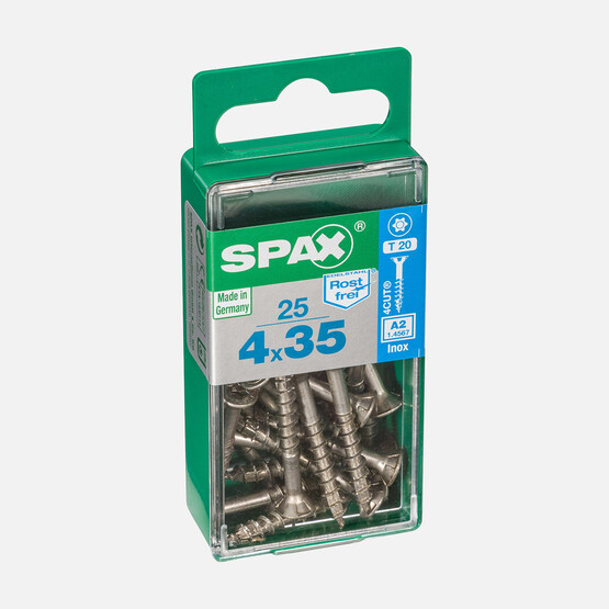 SPAX Havşa Vida Paslanmaz 4X35  
