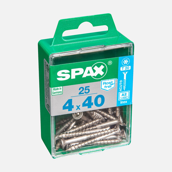 SPAX Havşa Vida Paslanmaz 4X40  