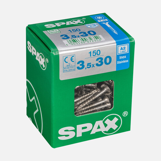 SPAX Havşa Vida A2 Paslanma 3.5X30 