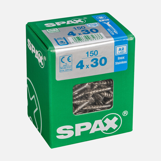 SPAX Havşa Vida A2 Paslanmaz 4X30  