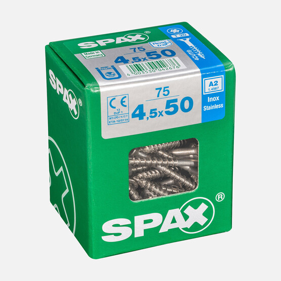 SPAX Havşa Vida A2 Paslanma 4.5X50 