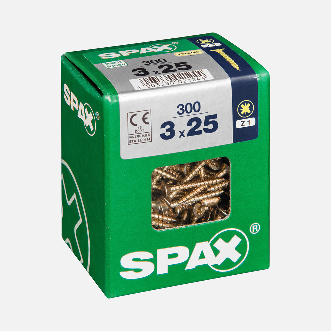    SPAX Havşa Vida Sarı 3X25       