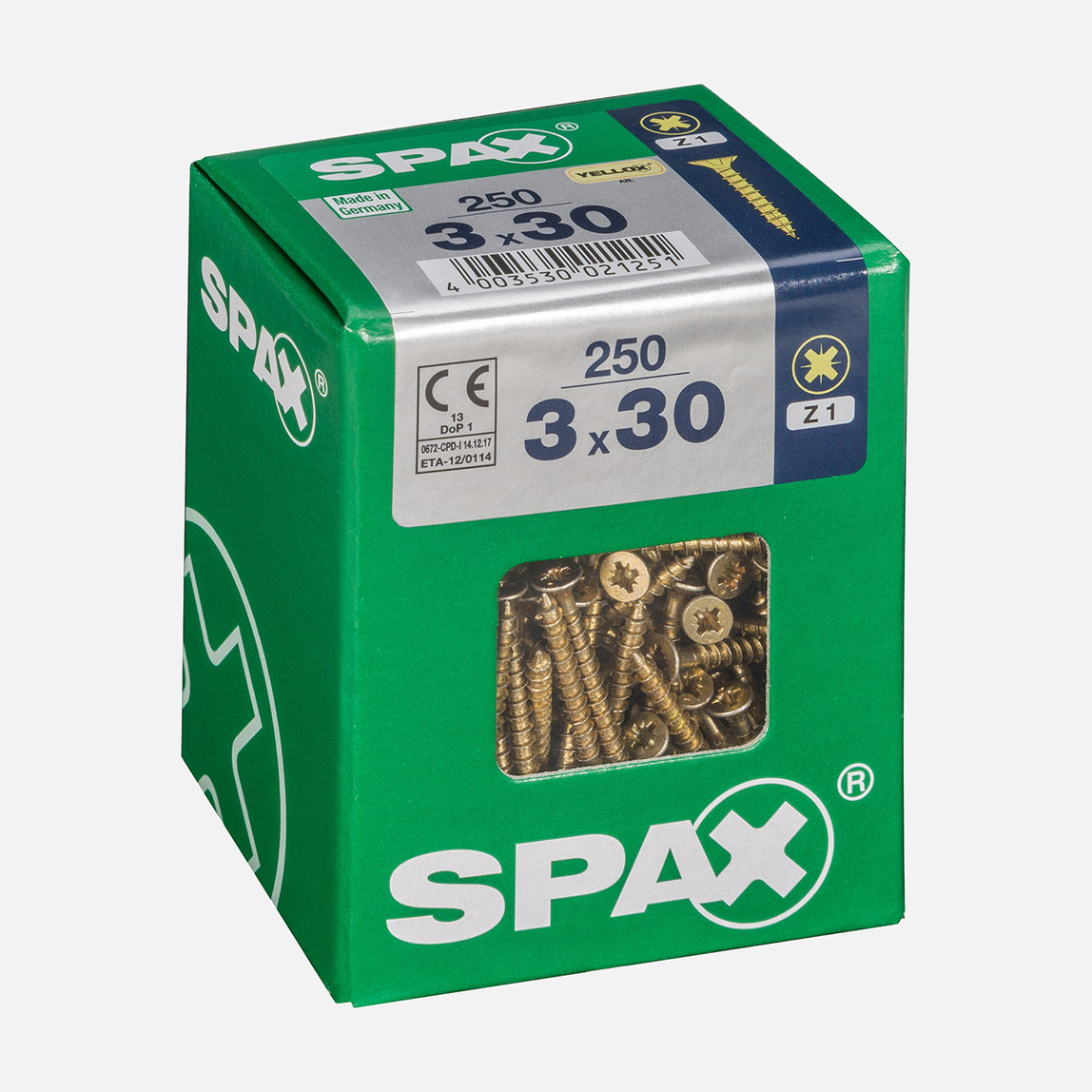 SPAX Havşa Vida Sarı 3X30_0