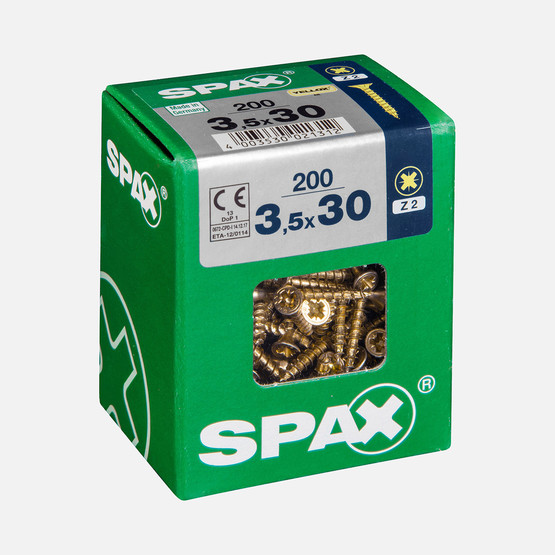 SPAX Havşa Vida Sarı 3.5X30    