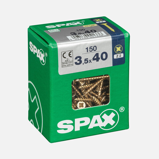 SPAX Havşa Vida Sarı 3.5X40     