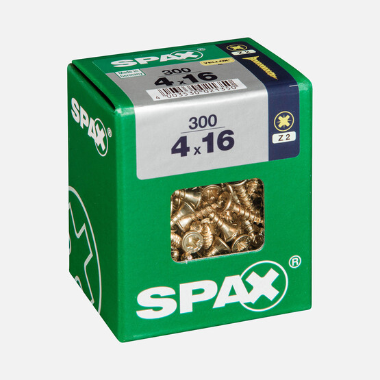 SPAX Havşa Vida Sarı 4X16       