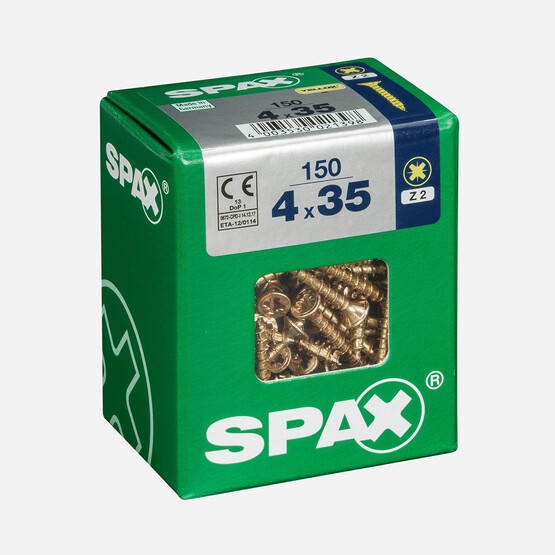SPAX Havşa Vida Sarı 4X35       