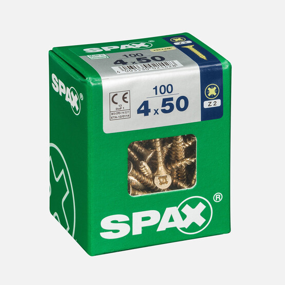 SPAX Havşa Vida Sarı 4X50       